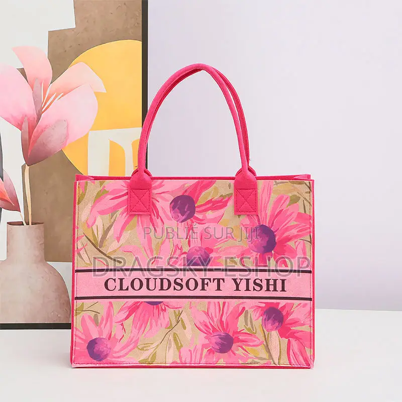 _*Sac Feutre Imprimé (35 Cm)*_