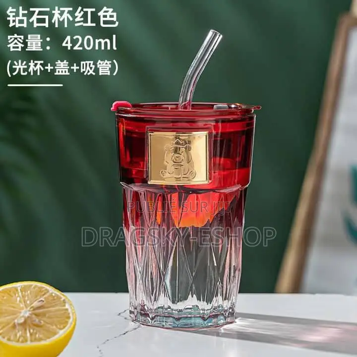 *Mug Raffiné en Verre Massif – 420ml*