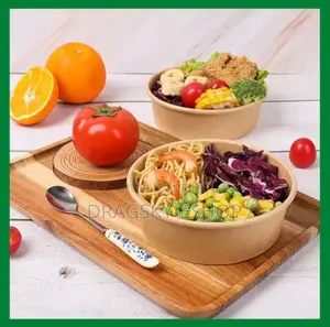 *Bols Ronds Avec Couvercles 750ml Et 1000ml*