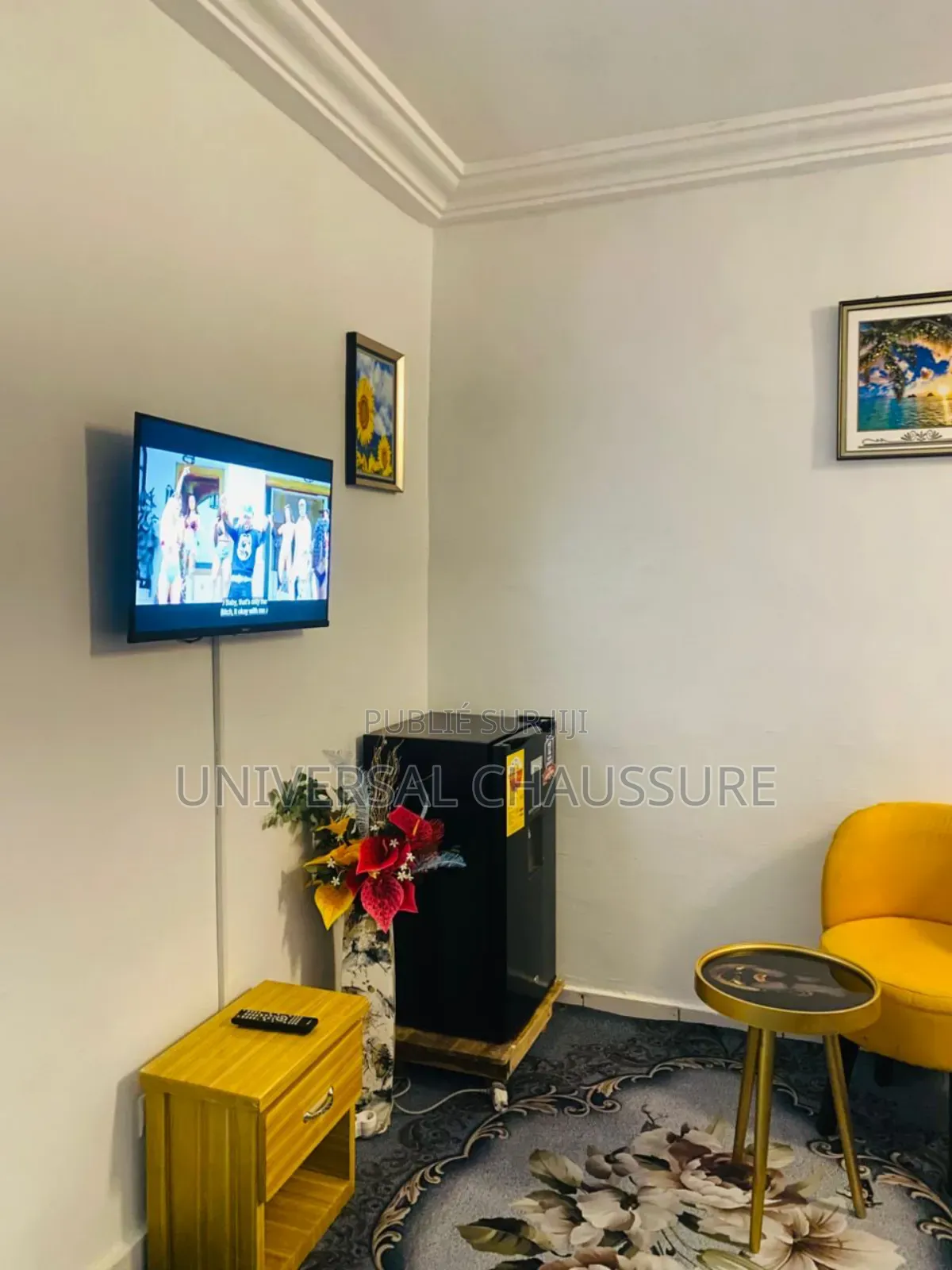 Furnished 1chbre Appartement dans Ds3 Lise, Cocody à Louer