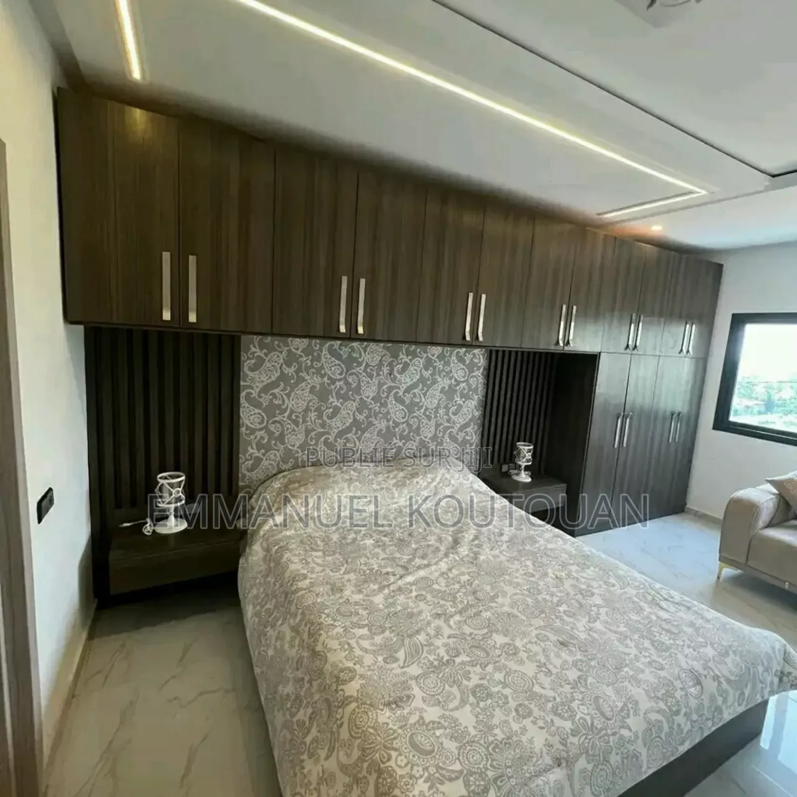 Furnished 3chbre Appartement dans Alloue Kingston, Bingerville