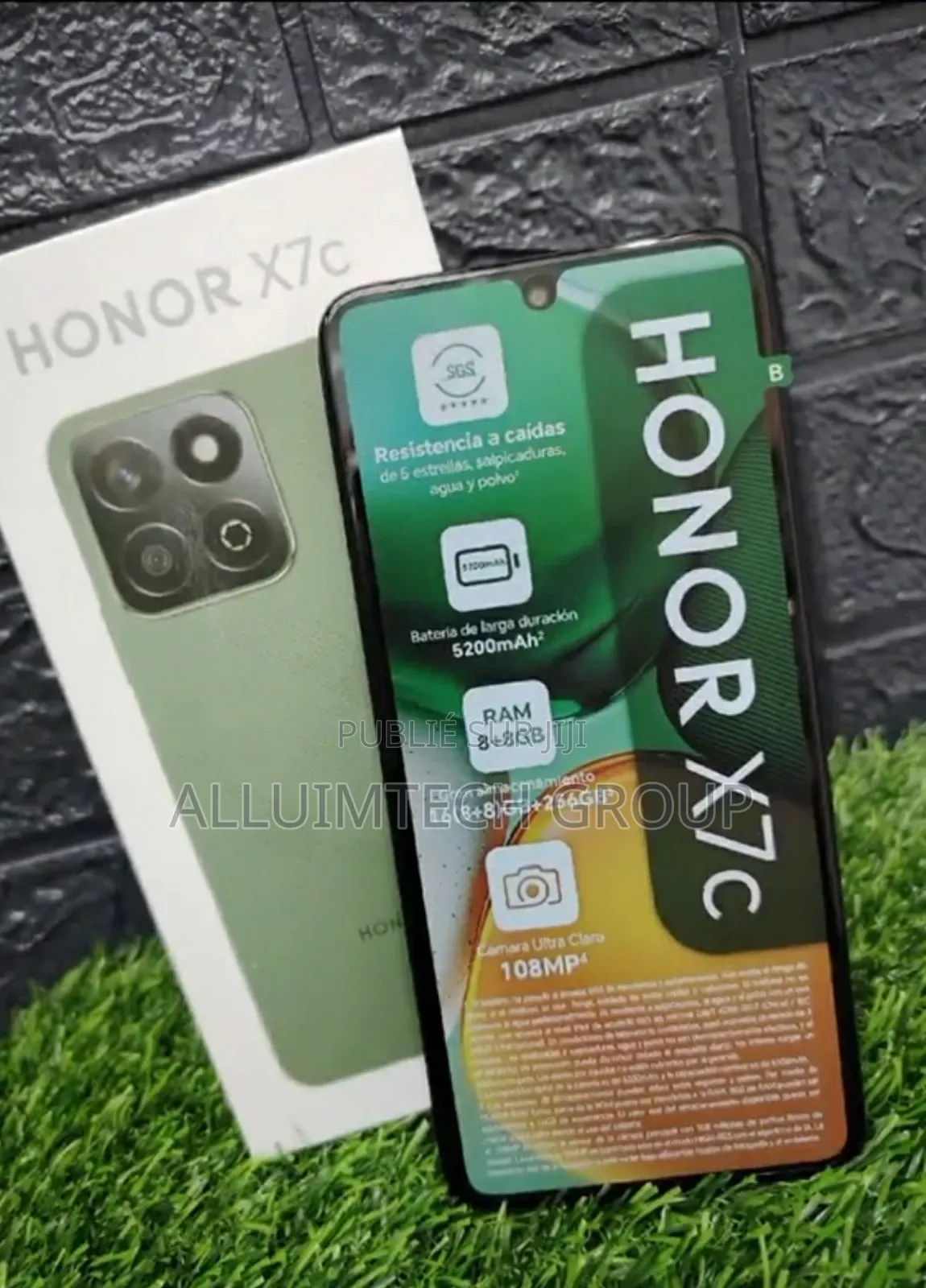 New Honor X7c 256 GB Noir