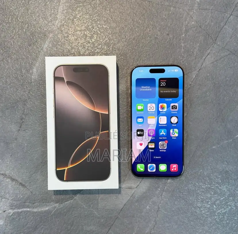 New Apple iPhone 16 Pro 256 GB Doré