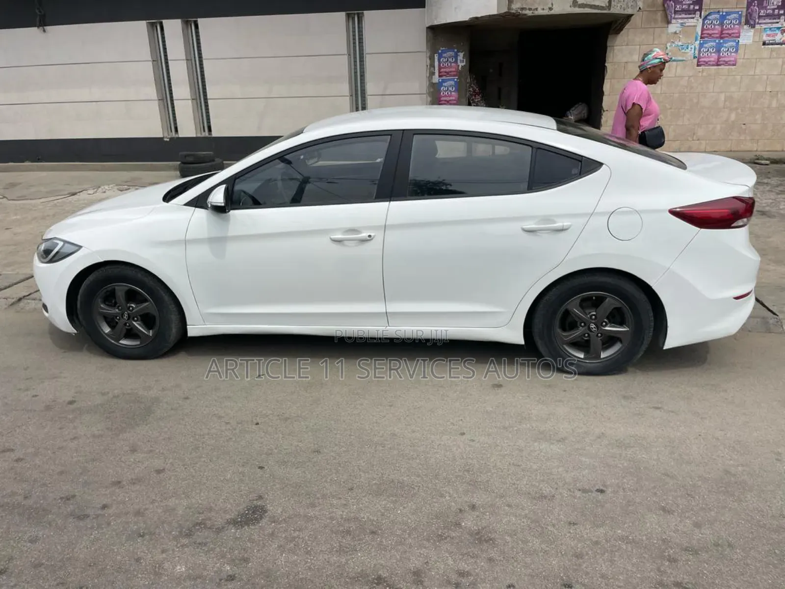 Hyundai Avante 2018 Blanc