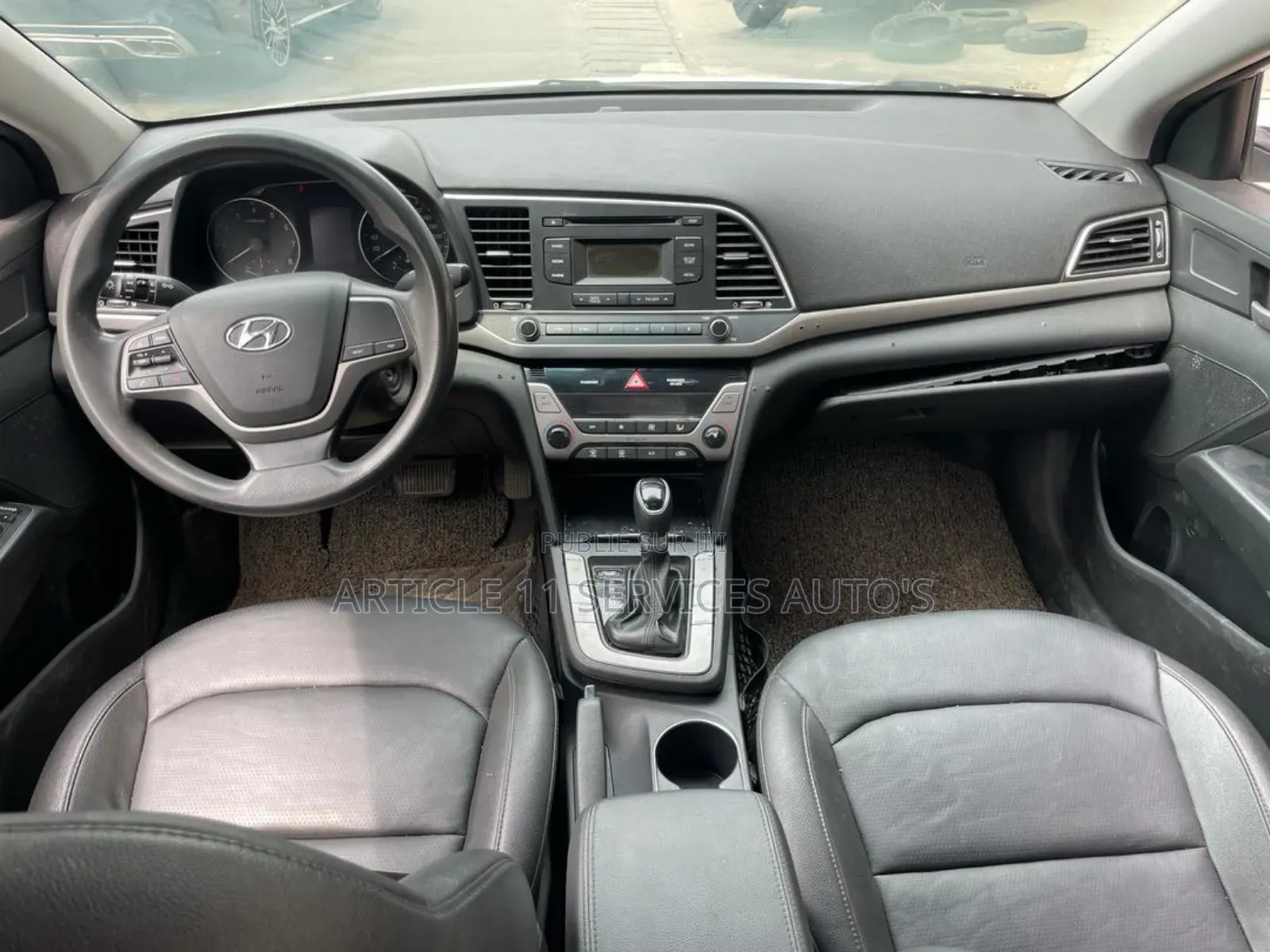 Hyundai Avante 2018 Blanc