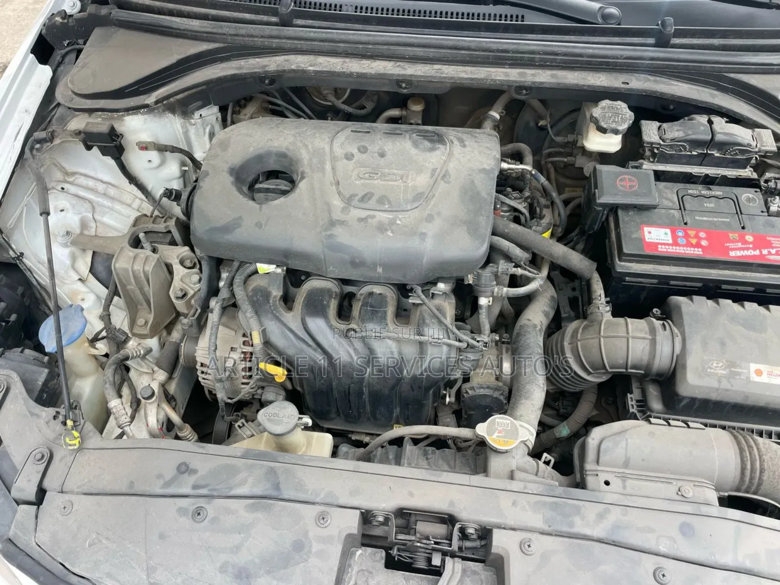 Hyundai Avante 2018 Blanc