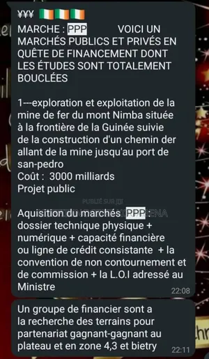 Marché De Café Cacao Cherche Financement