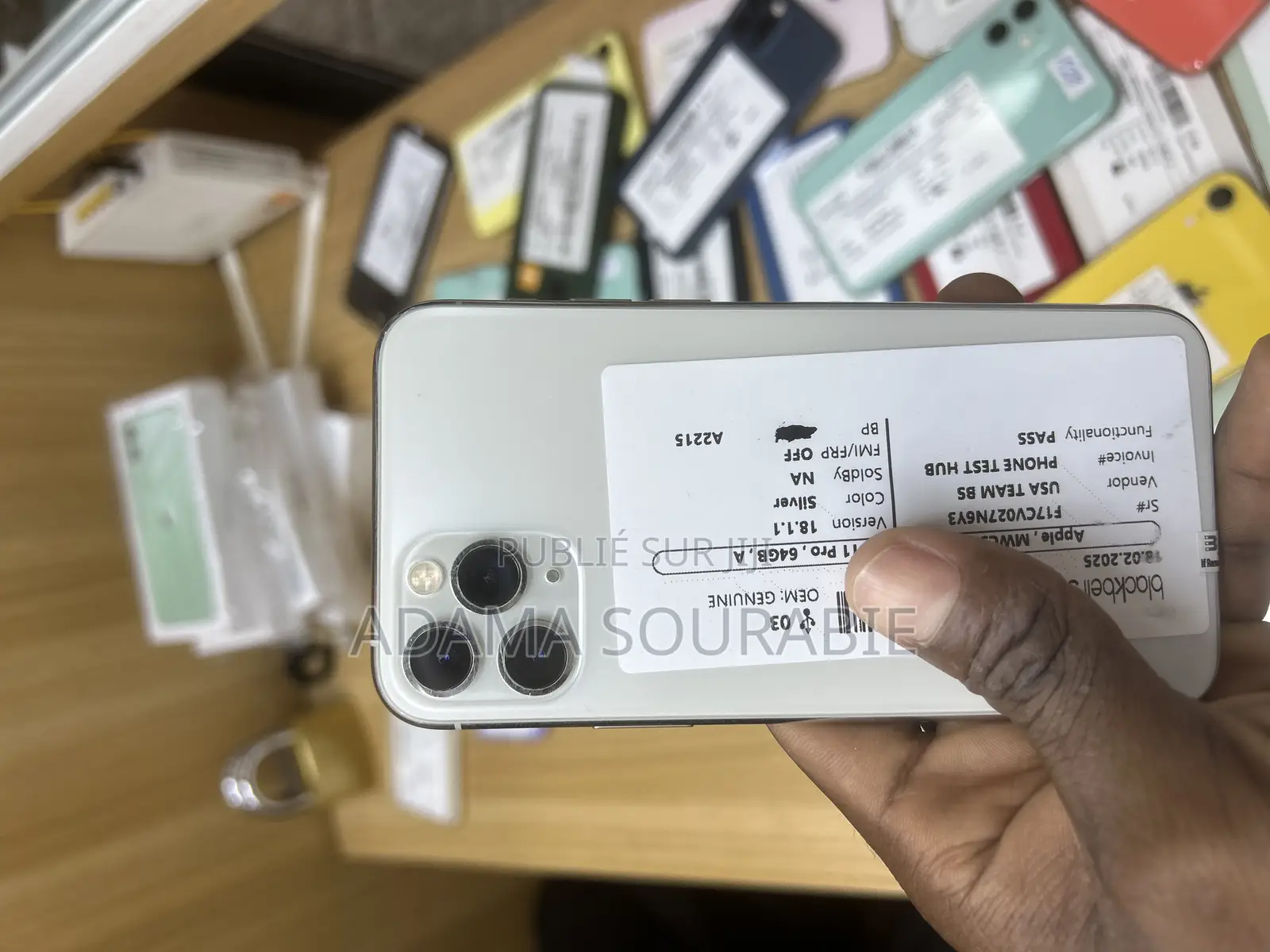 Apple iPhone 11 Pro 256 GB Doré