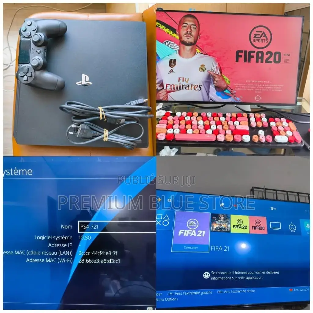 Offre Spécial : Ps4 Quasiment Neuf Avec Fifa 20 Une Manette