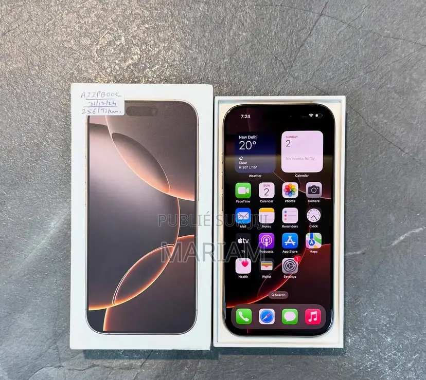 New Apple iPhone 16 Pro 256 GB Autre