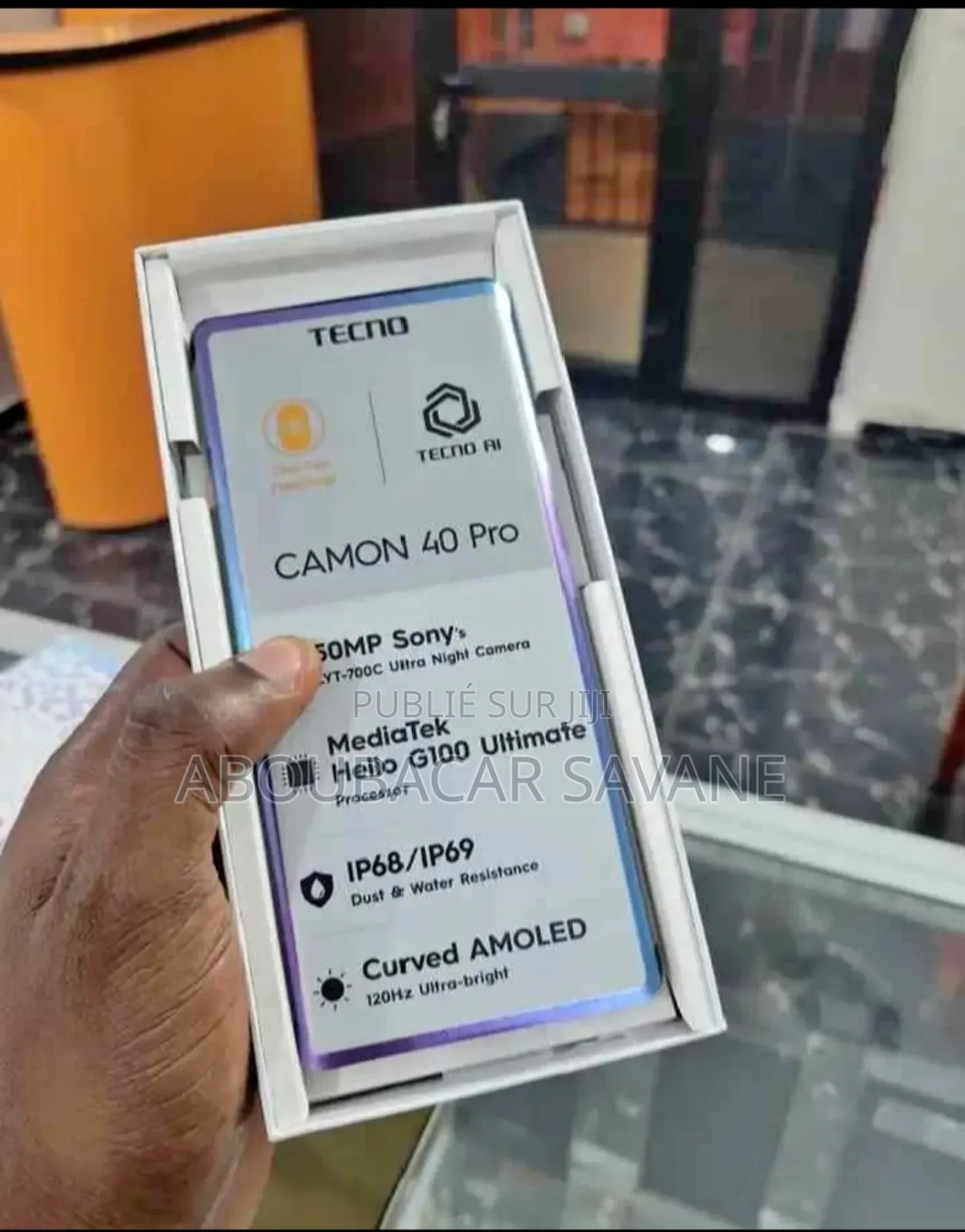 New Tecno Camon 40 Pro 256 GB Autre