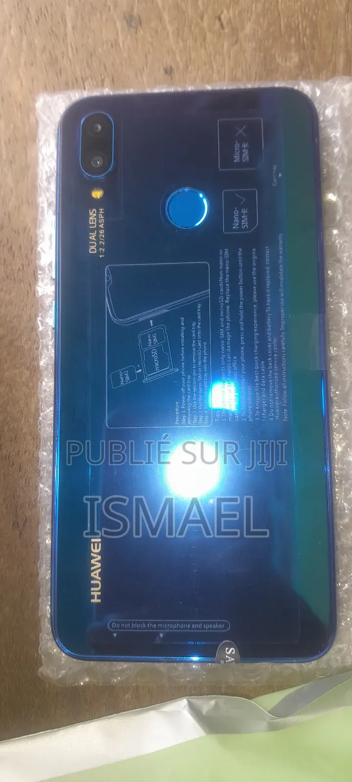 Huawei Nova 3i 128 GB Bleu