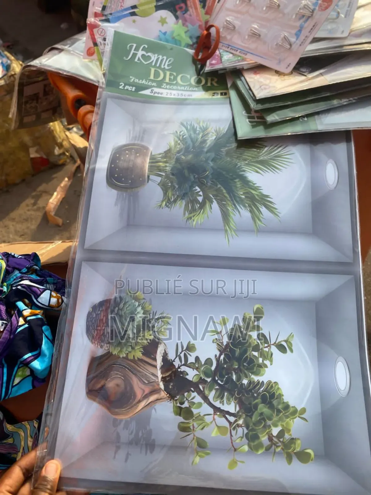 Autocollant Fleur Mural 3d