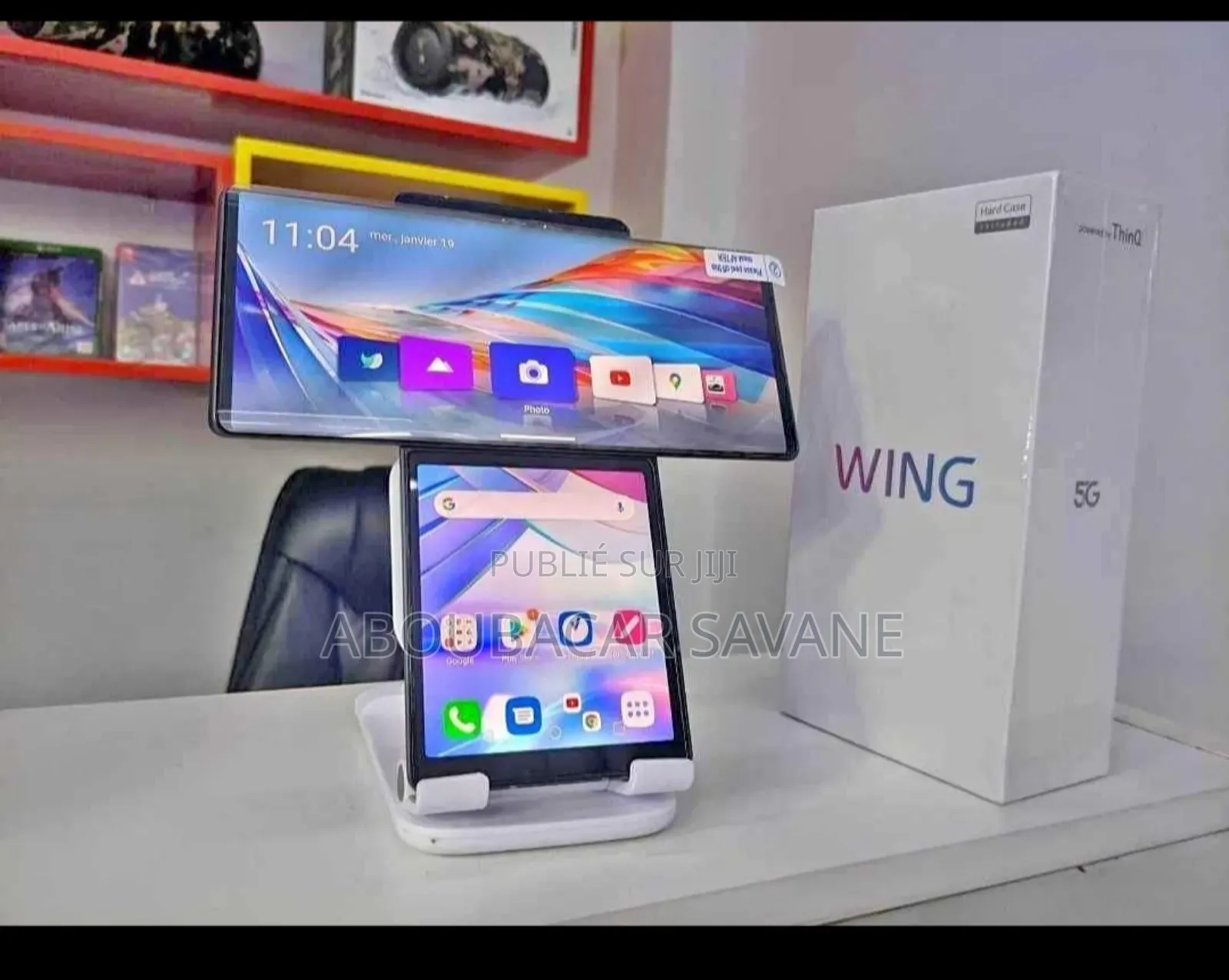 New LG Wing 5G 256 GB Autre