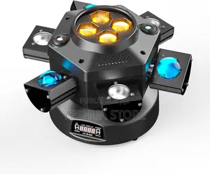 Photo - Projecteur Jeu De Lumière 6 Bras