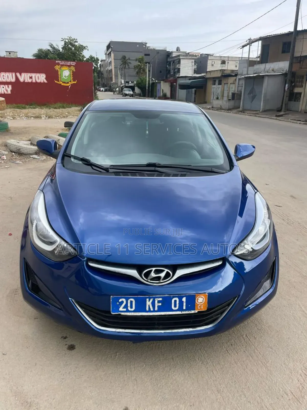 Hyundai Elantra 2016 Bleu