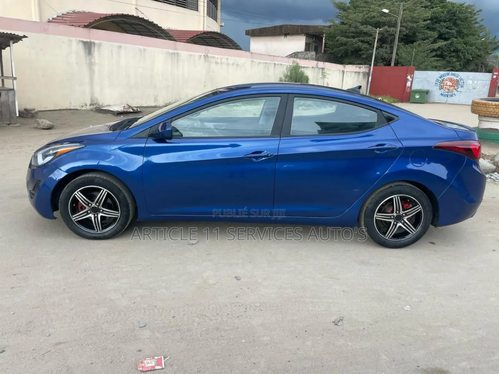 Hyundai Elantra 2016 Bleu