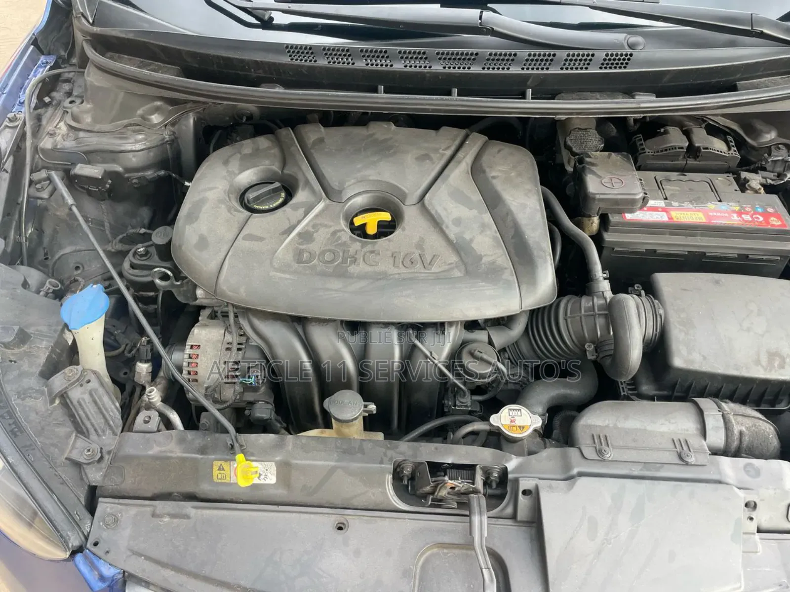 Hyundai Elantra 2016 Bleu