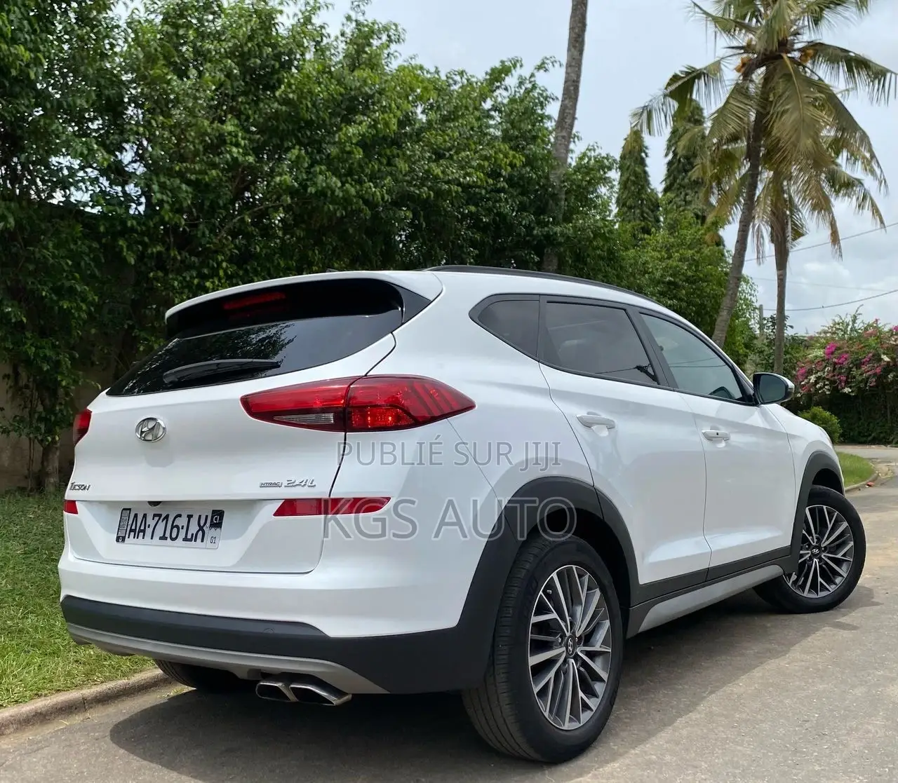 Hyundai Tucson Ultimate 2021 Blanc