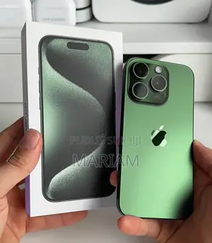 New Apple iPhone 15 Pro 256 GB Vert