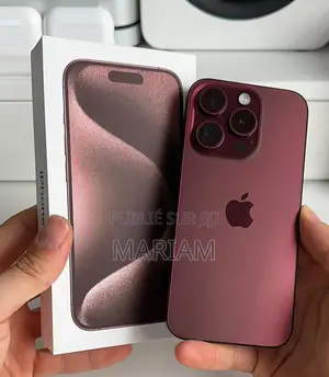 New Apple iPhone 15 Pro 256 GB Vert