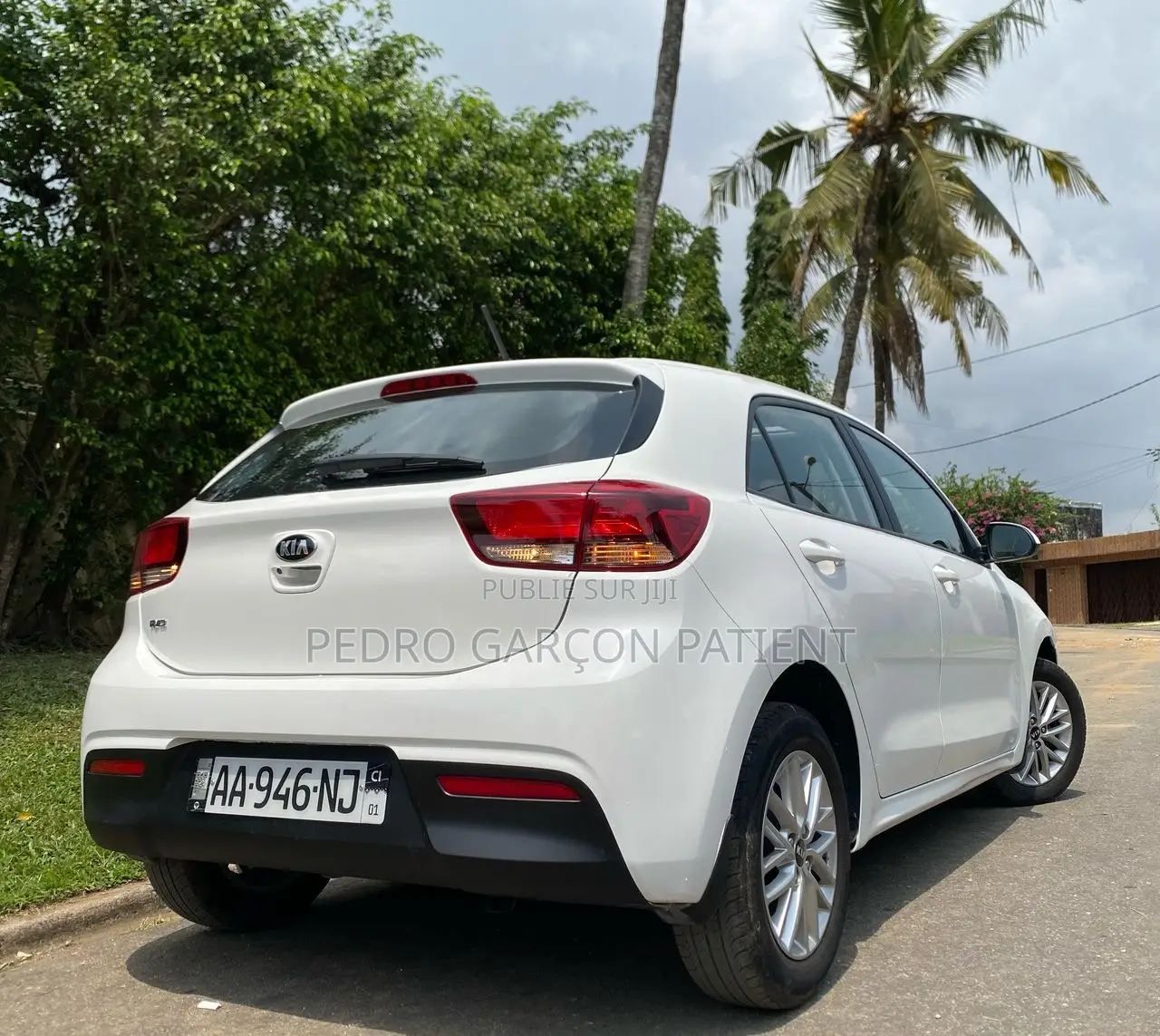 Kia Rio 2022 Blanc