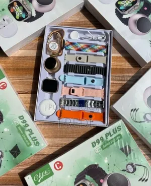 Ensemble Montre Connectée D99 (10 en 1) ( Multi Accessoires)