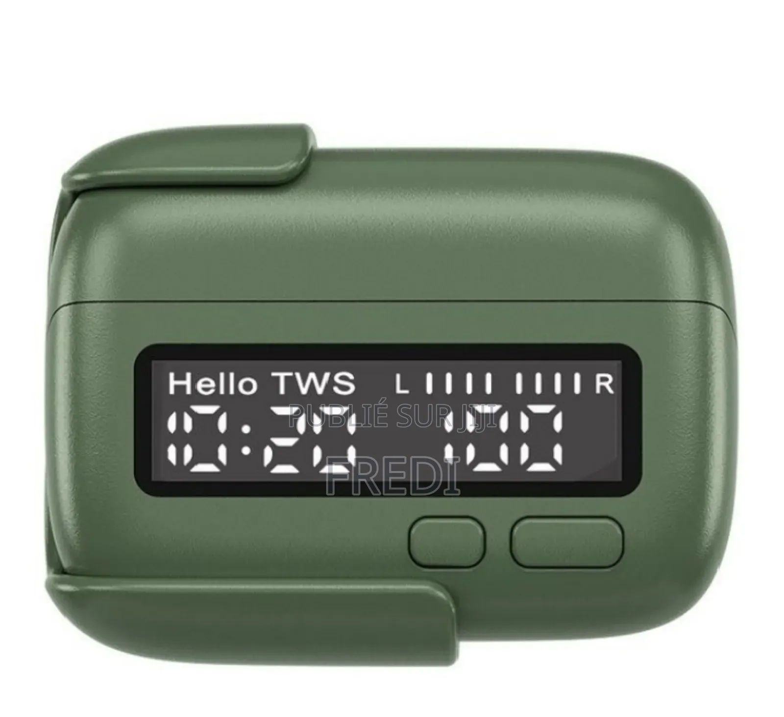 Casque Stéréo Bluetooth Sans Fil Avec Affichage De l'Horloge