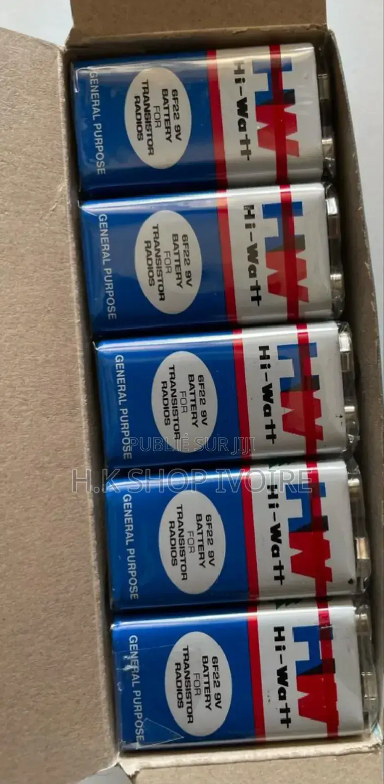 6f22 9v Battery for Transistor Radios General Purpose