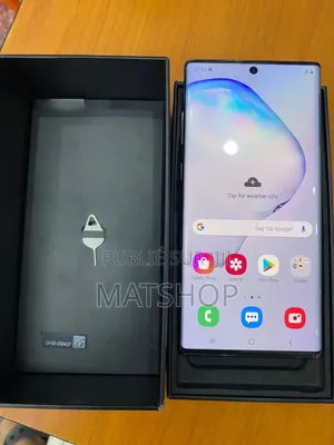 Photo - New Samsung Galaxy Note 10 Plus 5G 256 GB Noir