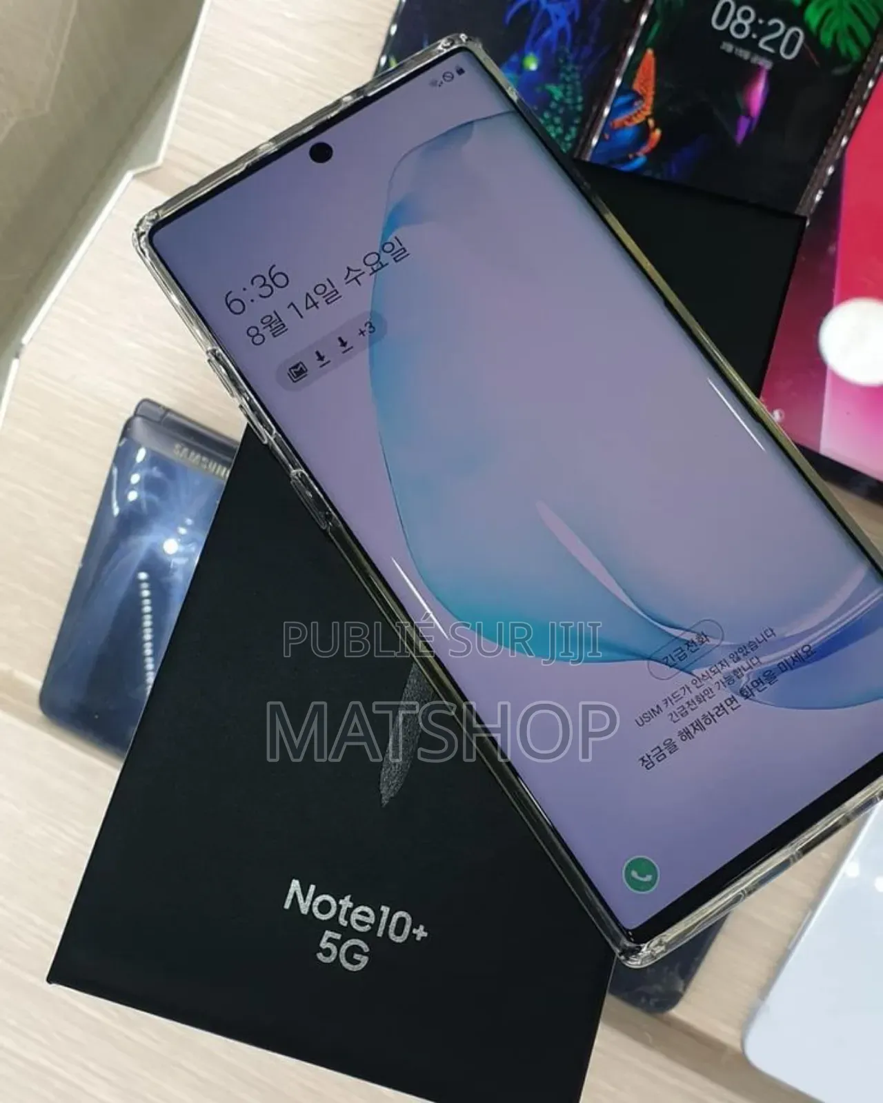 New Samsung Galaxy Note 10 Plus 5G 256 GB Noir