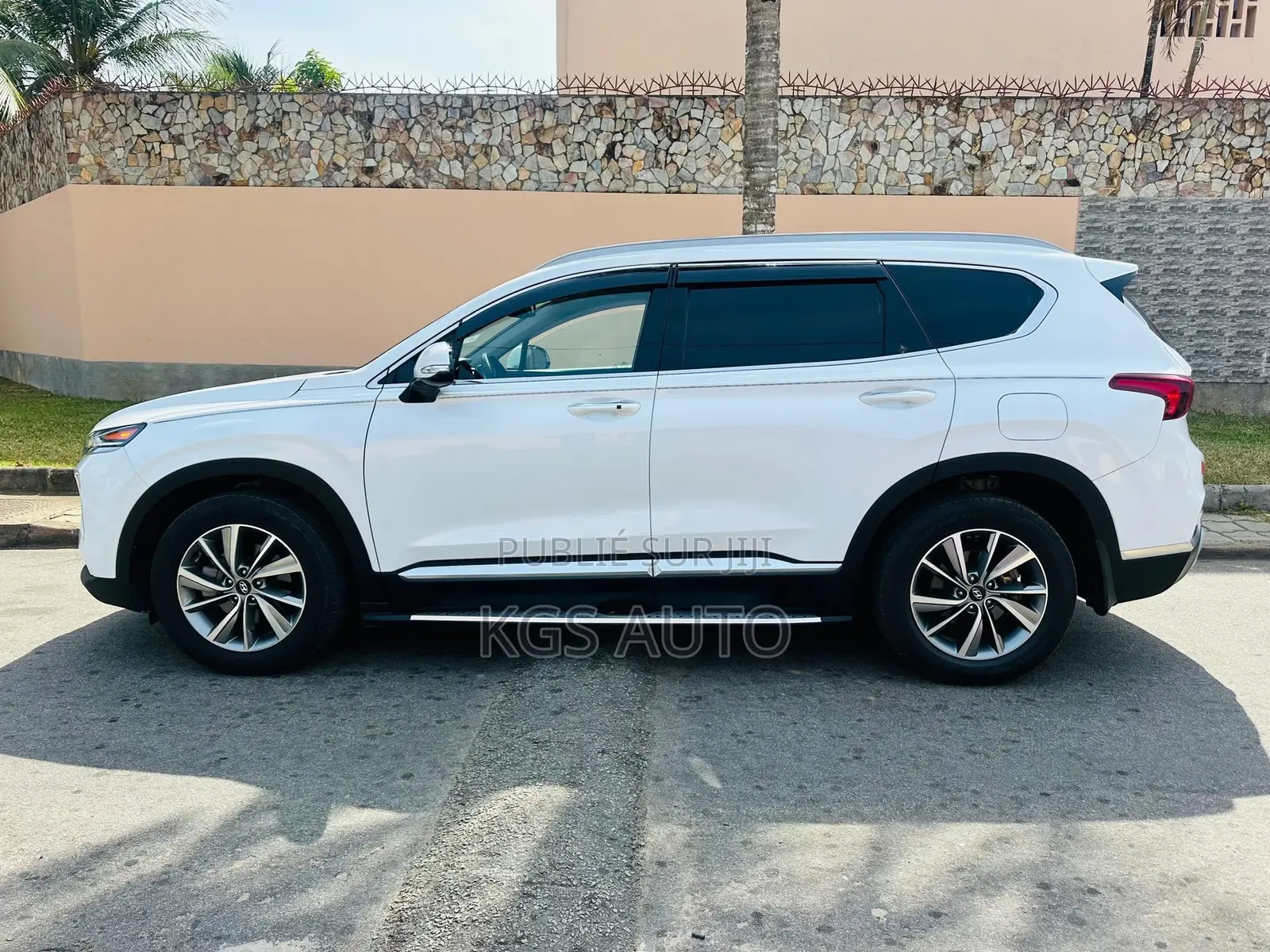 Hyundai Santa Fe Limited 2.0T AWD 2020 Blanc cassé