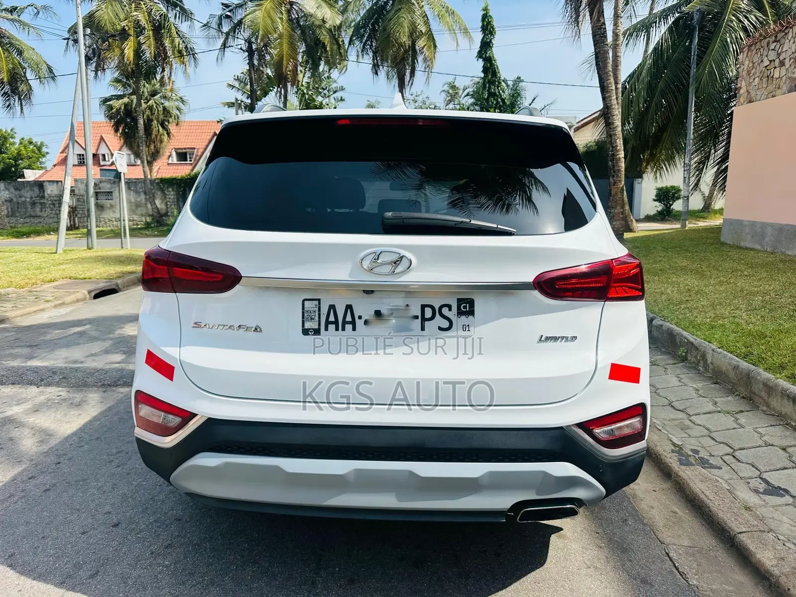 Hyundai Santa Fe Limited 2.0T AWD 2020 Blanc cassé