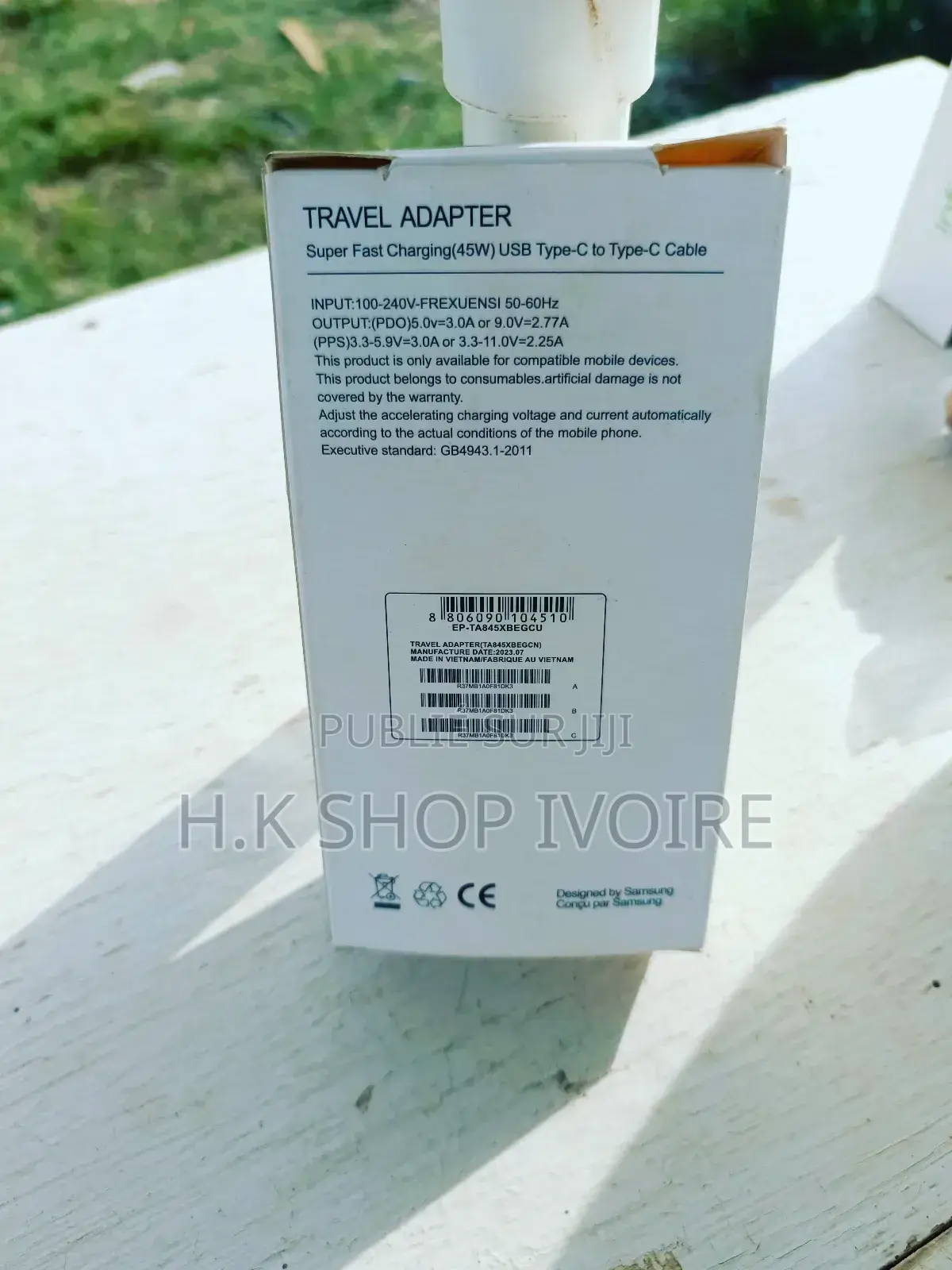 45w Pd Adapter Usb-C