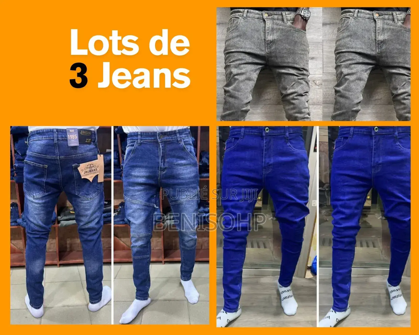Lots De 3 Jeans