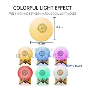 Veilleuse Coranique Multilingue