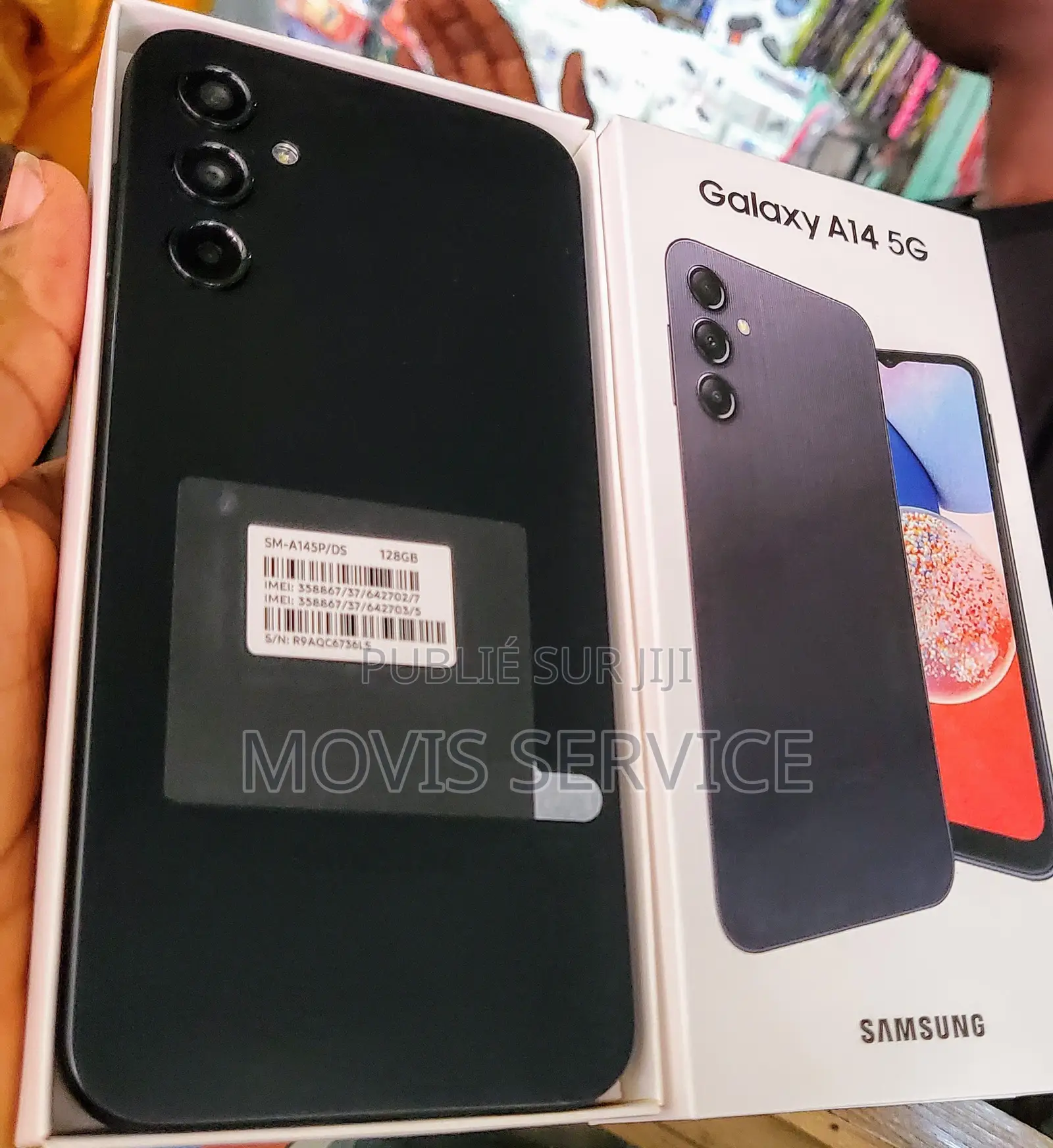 New Samsung Galaxy A14 5G 128 GB Noir