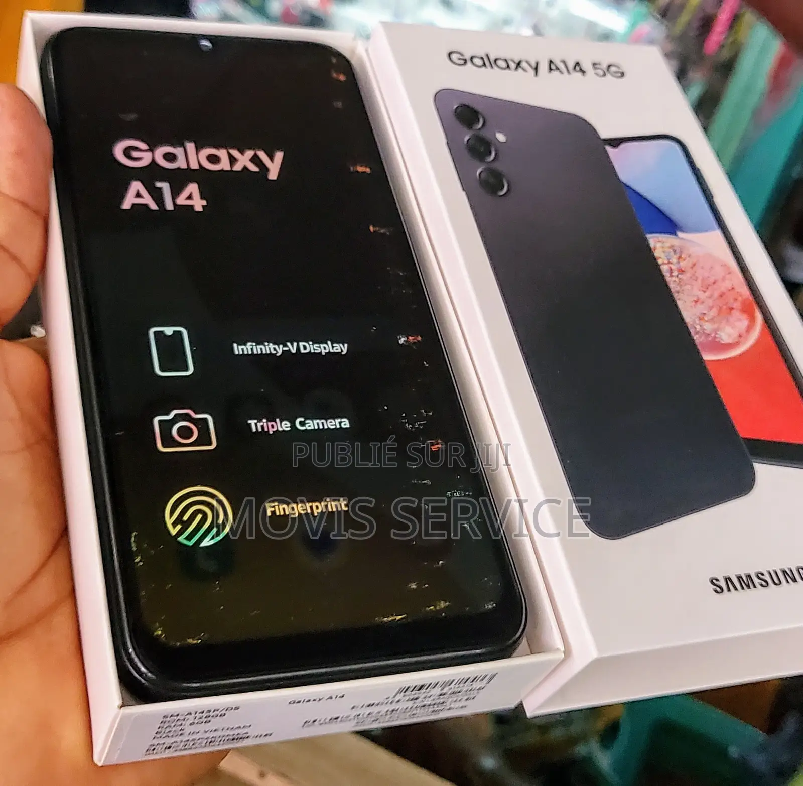 New Samsung Galaxy A14 5G 128 GB Noir