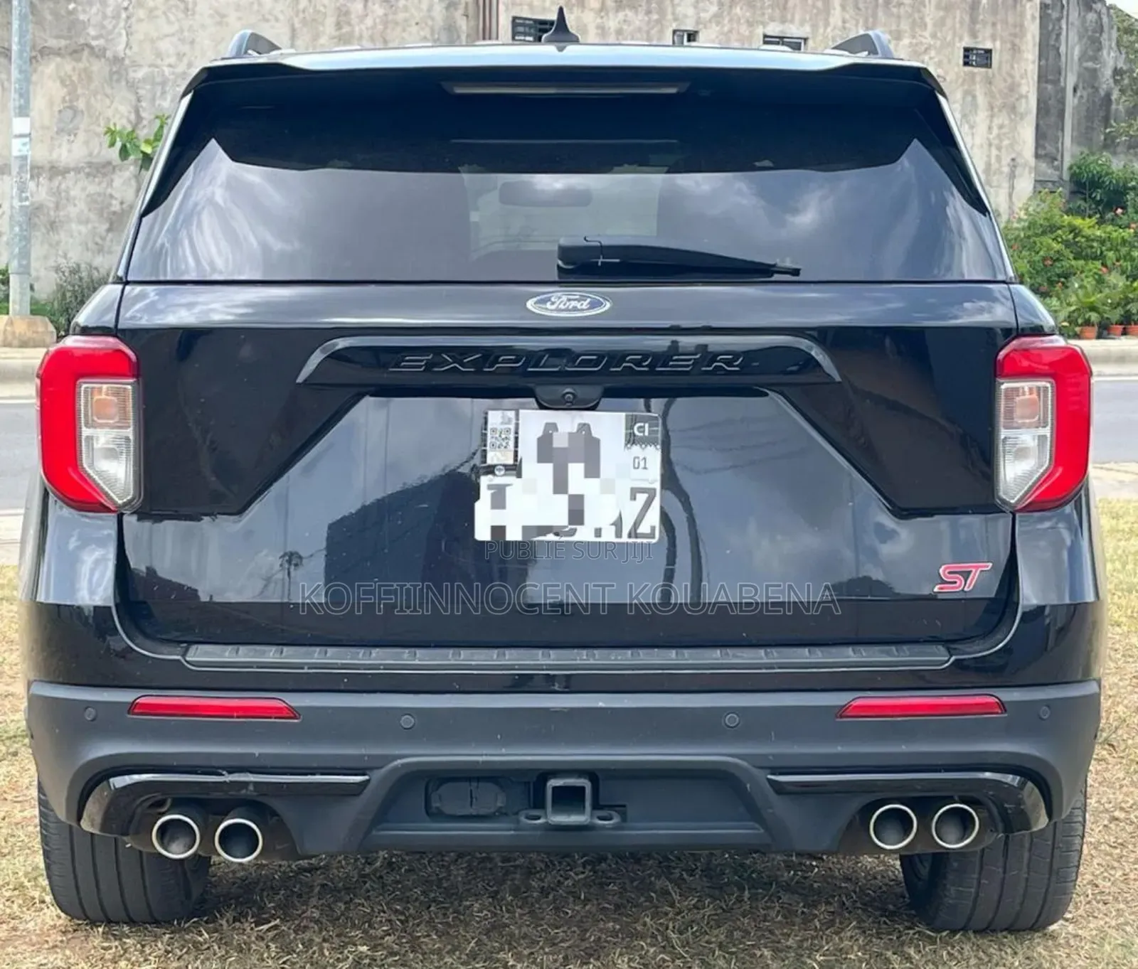 Ford Explorer ST 2022 Noir