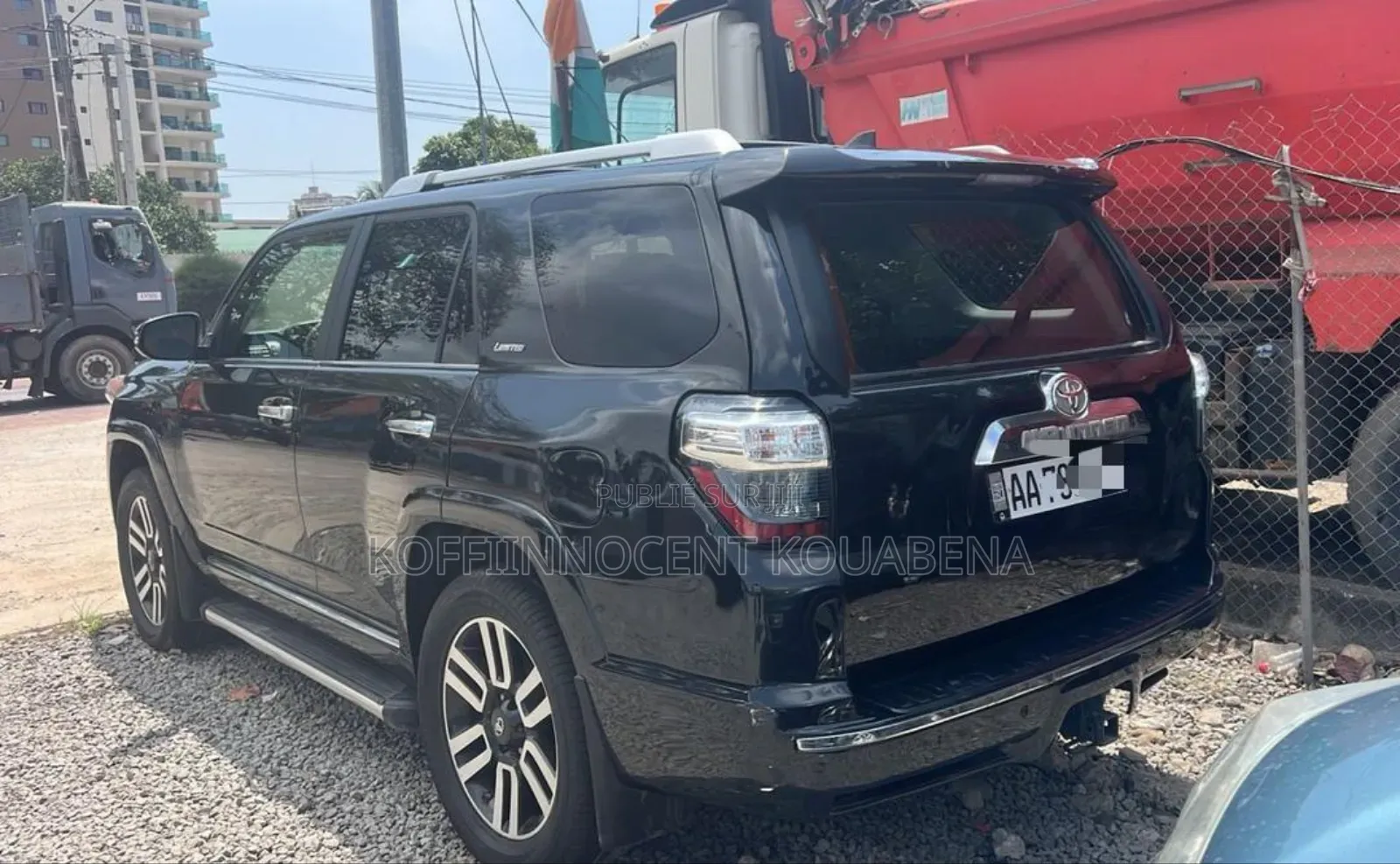 Toyota 4-Runner Limited 2020 Noir