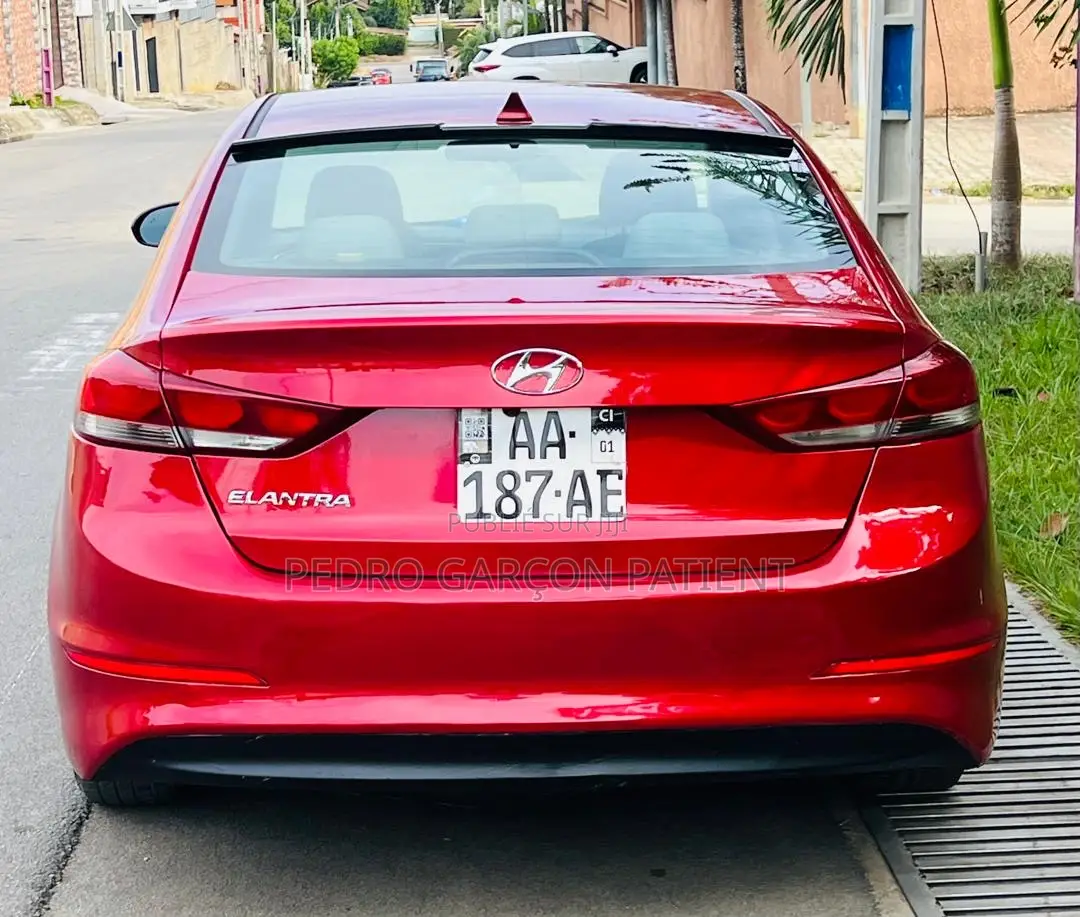 Hyundai Elantra 2018 Rouge