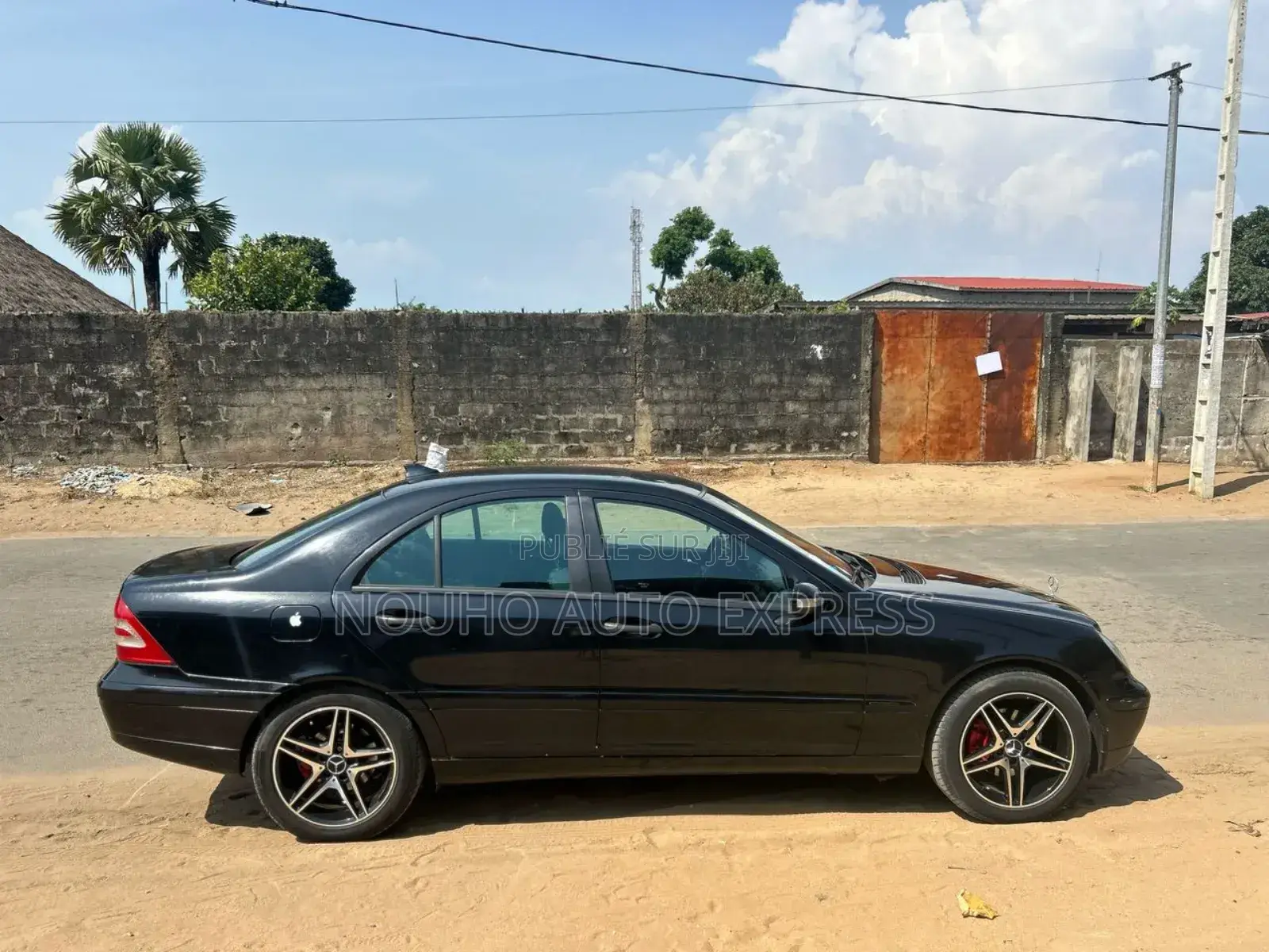 Mercedes-Benz C200 2008 Noir