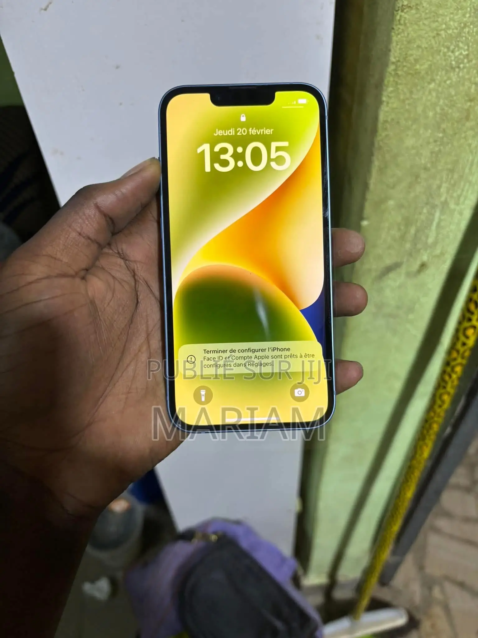 New Apple iPhone 14 128 GB Bleu