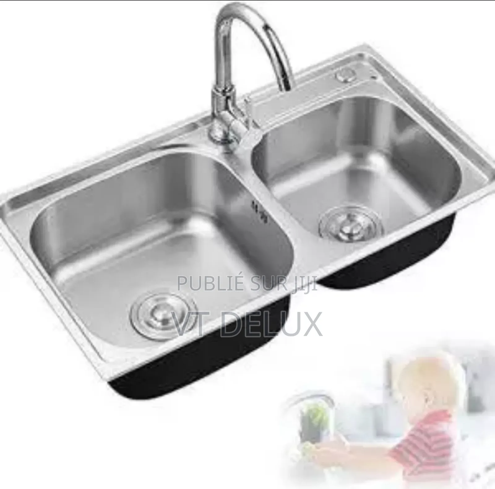 Evier De Cuisine en Inox