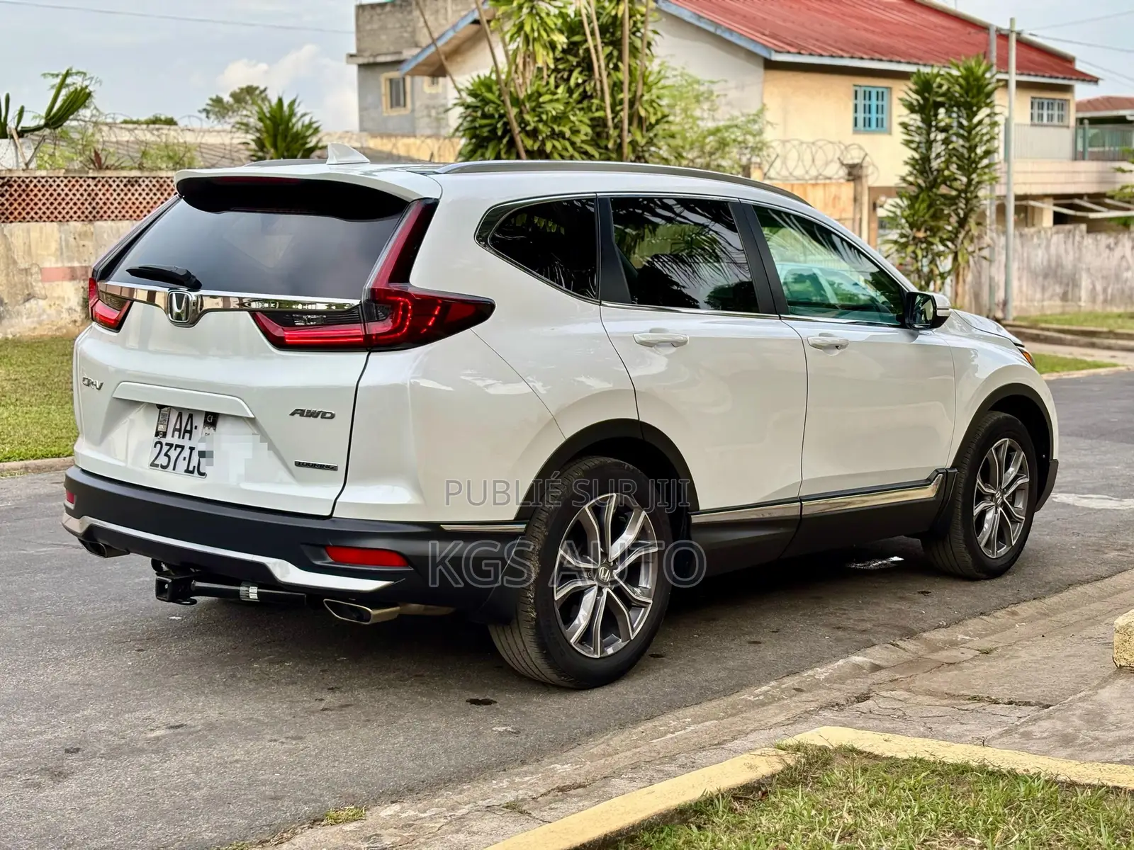 Honda CR-V Touring AWD 2020 Blanc