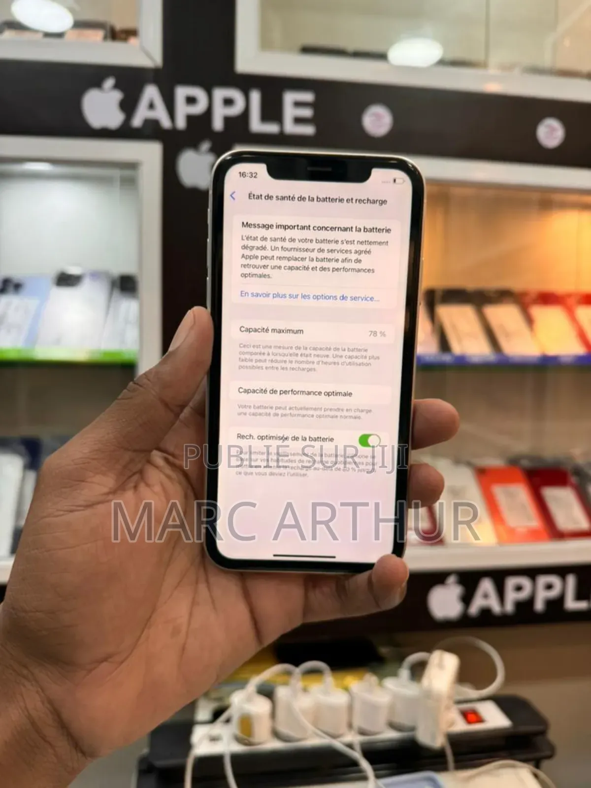 Pomme iPhone XR 64 GB Blanc