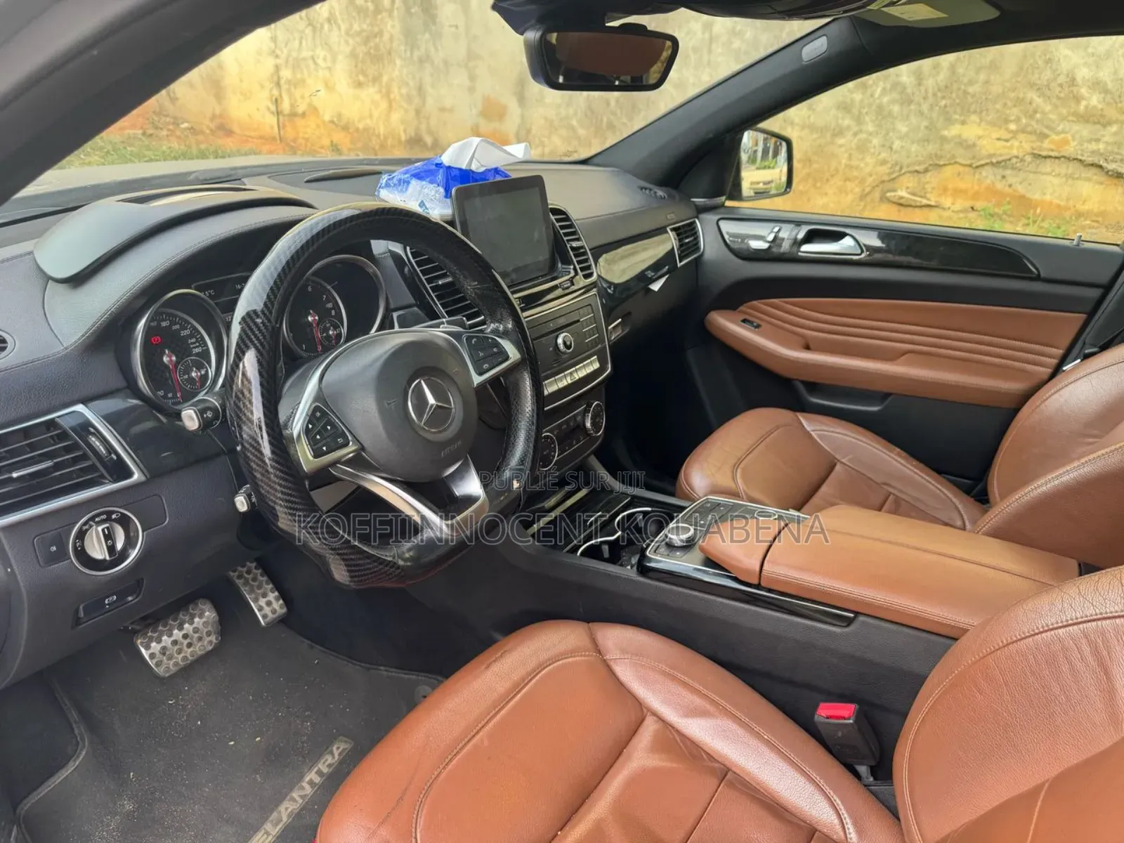 Mercedes-Benz GLE-Class AMG GLE 43 4MATIC 2017 Blanc cassé