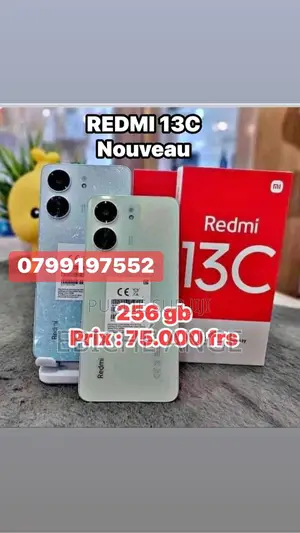New Xiaomi Redmi 13C 256 GB Vert