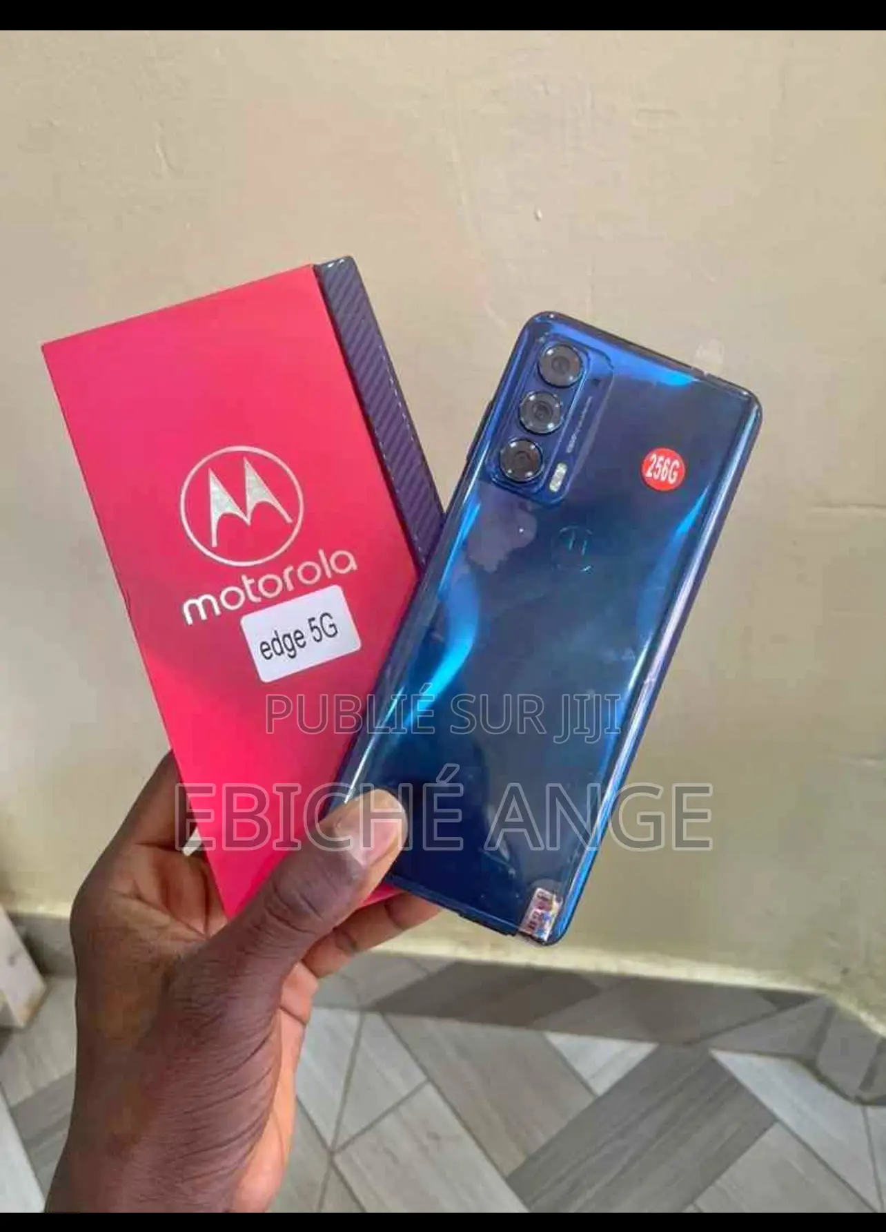 New Motorola Edge Plus 256 GB Bleu