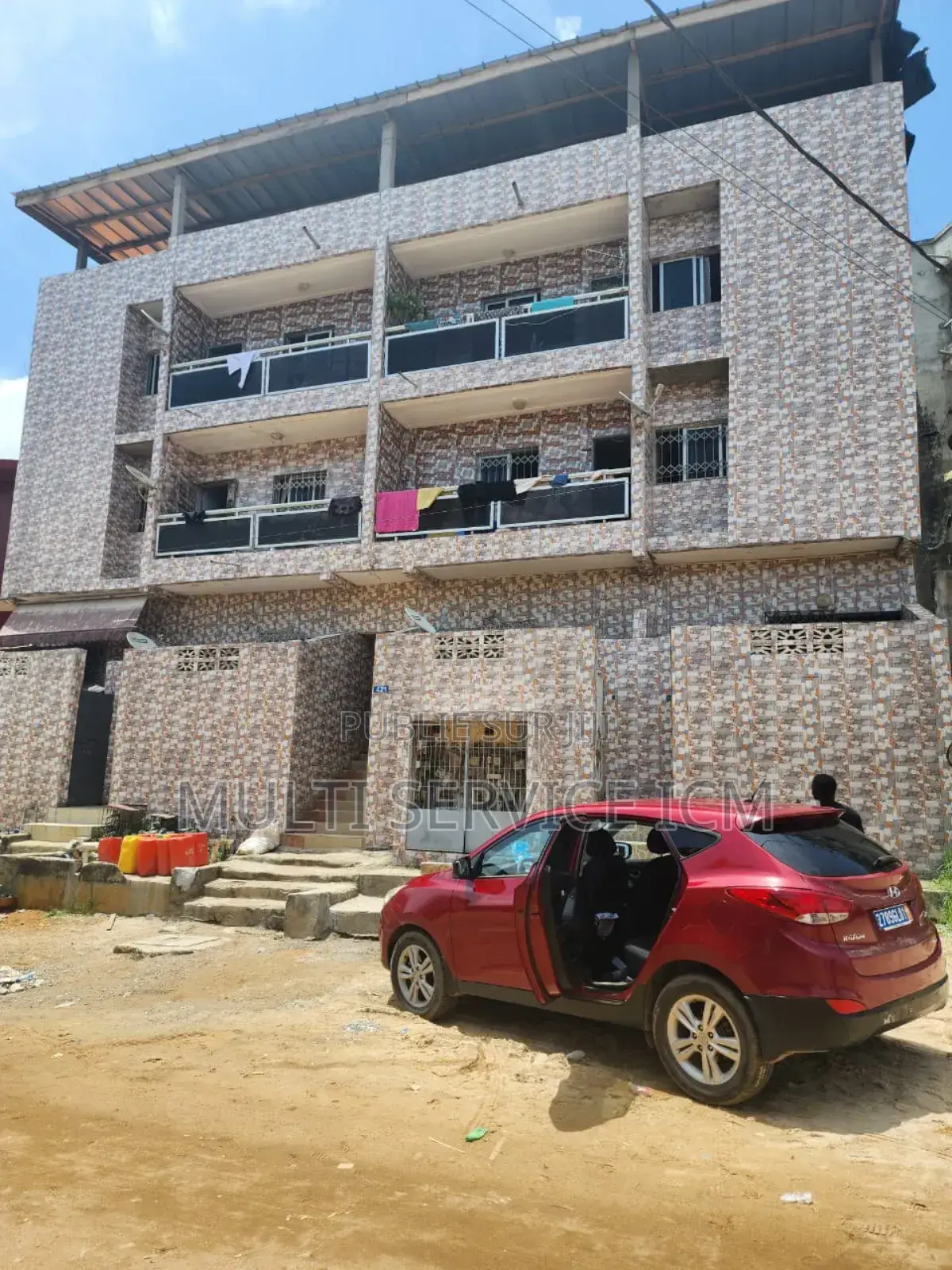 3chbre Blocs d'appartements dans Ismael Coulibaly, Cocody à Vendre